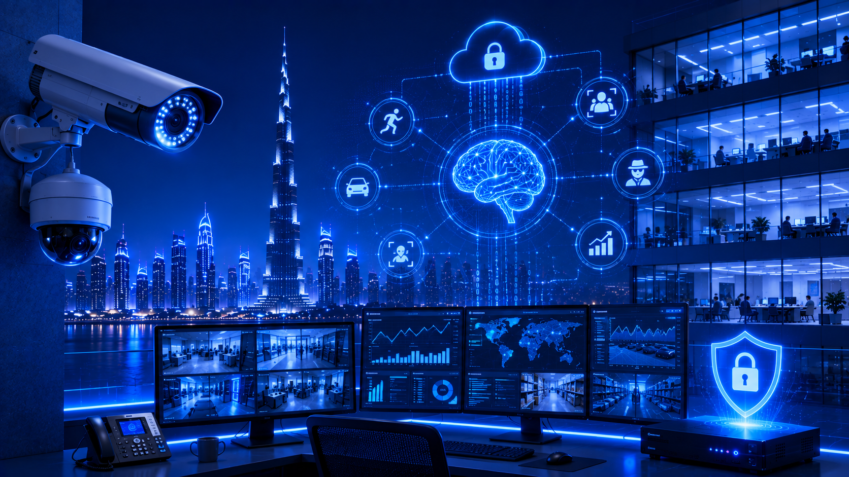 How AI CCTV and IP Cameras Are Transforming Business Surveillance