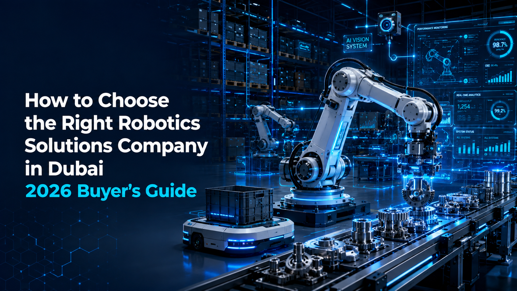 How to Choose the Right Robotics Solutions Company in Dubai (2026 Buyer's Guide)