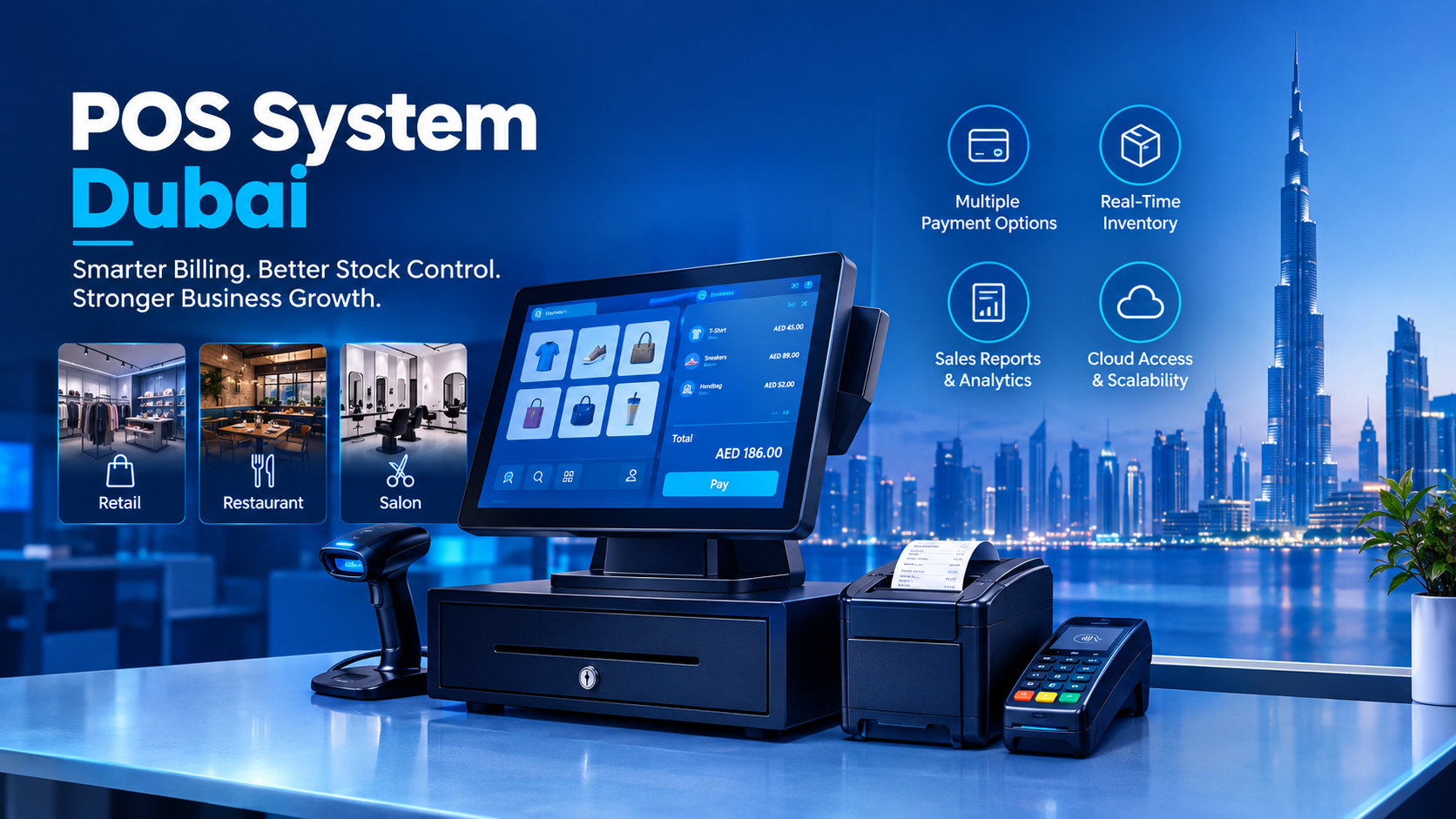 POS System Dubai: How to Choose the Right Point of Sale System for Your Business