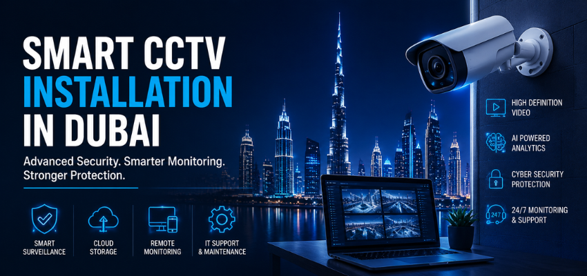 Smart CCTV  Installation in Dubai: Guide for Businesses and Property Owners 